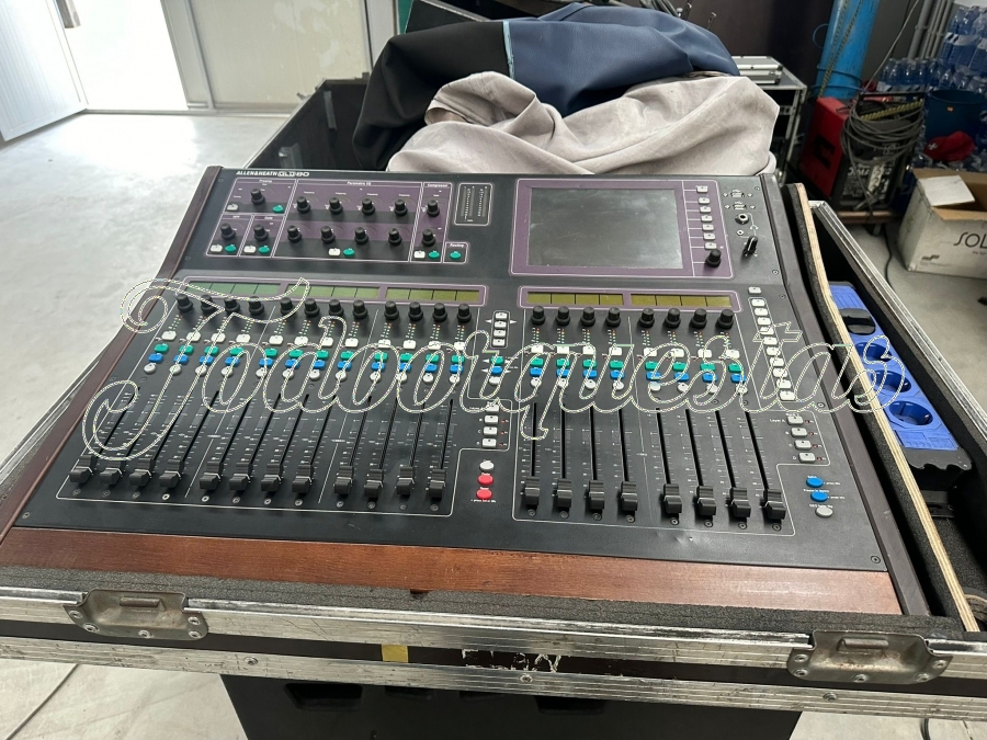 Mesas de Sonido Digidesign Profile y Allen Heath GLD 80