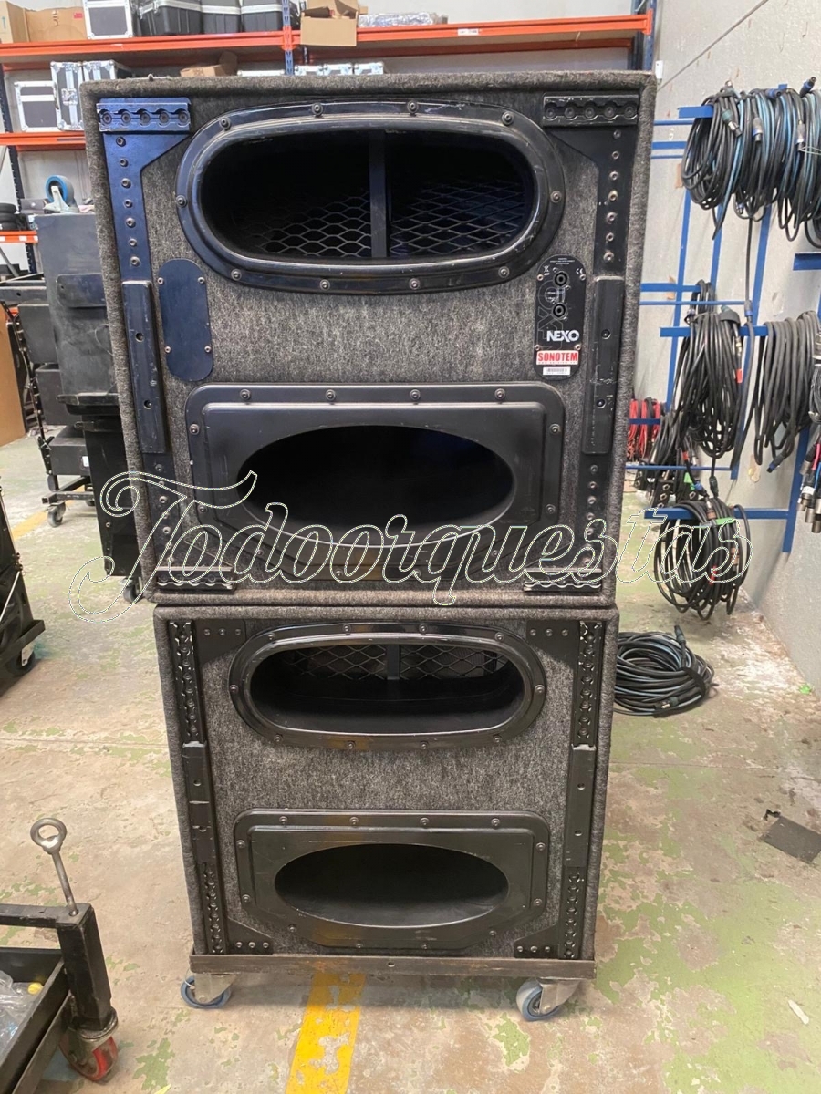 8 Nexo GEO S12 + 2 SUB CD18 + NXAMP 4x4